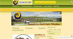 Desktop Screenshot of eurojump.pl